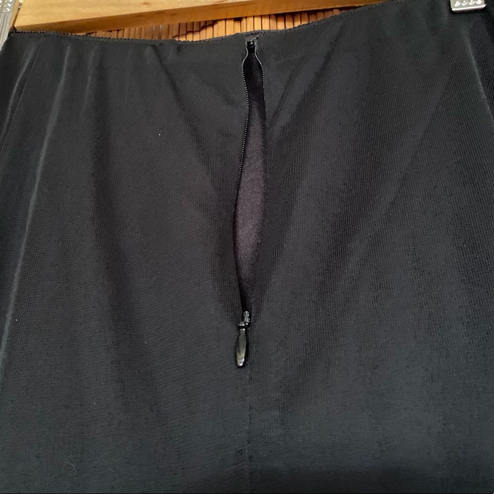 Alex Evenings Chiffon Pull-On Midi / Tea Length Skirt XL - Picture 8 of 10